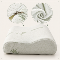 Ergonomic Bamboo Memory Foam Contour Pillow