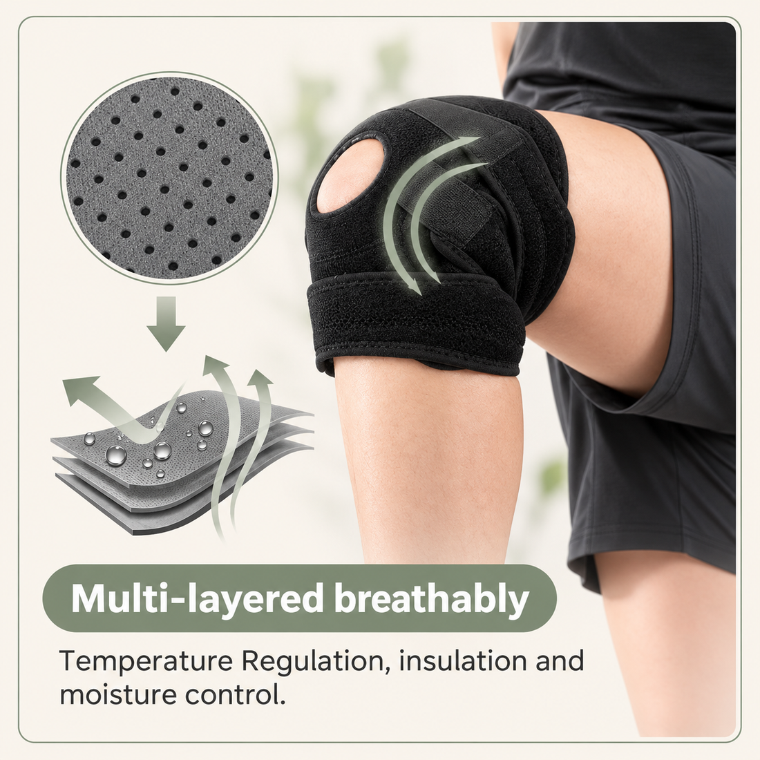 Knee Support Stabiliser Brace