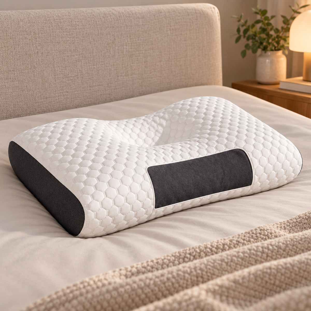 Memory Foam Cervical Orthopedic Pillow