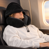 Hooded Memory Foam Travel Neck Pillow
