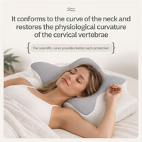 Butterfly Memory Foam Cervical Pillow