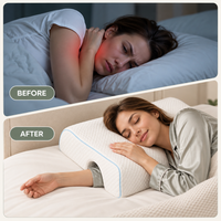 Memory Foam Couples Cuddle Pillow