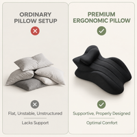 Memory Foam Intimacy Support Pillow