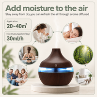 Wood Ultrasonic Aroma Diffuser