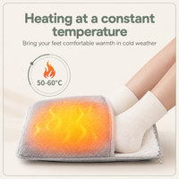 USB Heated Foot Warmer Pad