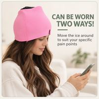 Gel Ice Migraine Relief Cap