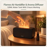 Flame Aroma Humidifier Diffuser