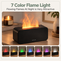 Flame Aroma Humidifier Diffuser