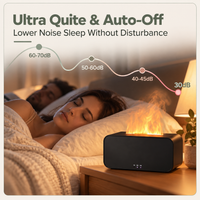 Flame Aroma Humidifier Diffuser