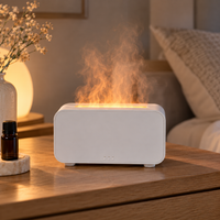 Flame Aroma Humidifier Diffuser