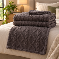 Lightweight Coral Fleece Blanket
