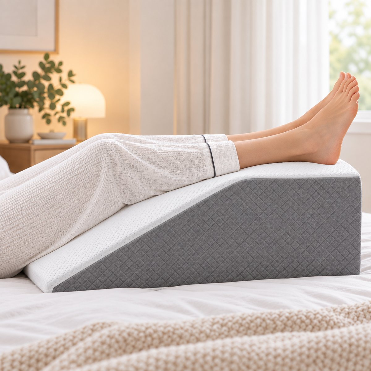 Memory Foam Leg Elevation Pillow