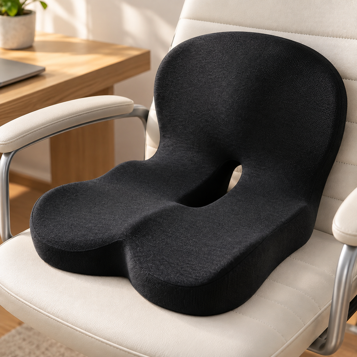 Memory Foam Backrest Seat Cushion