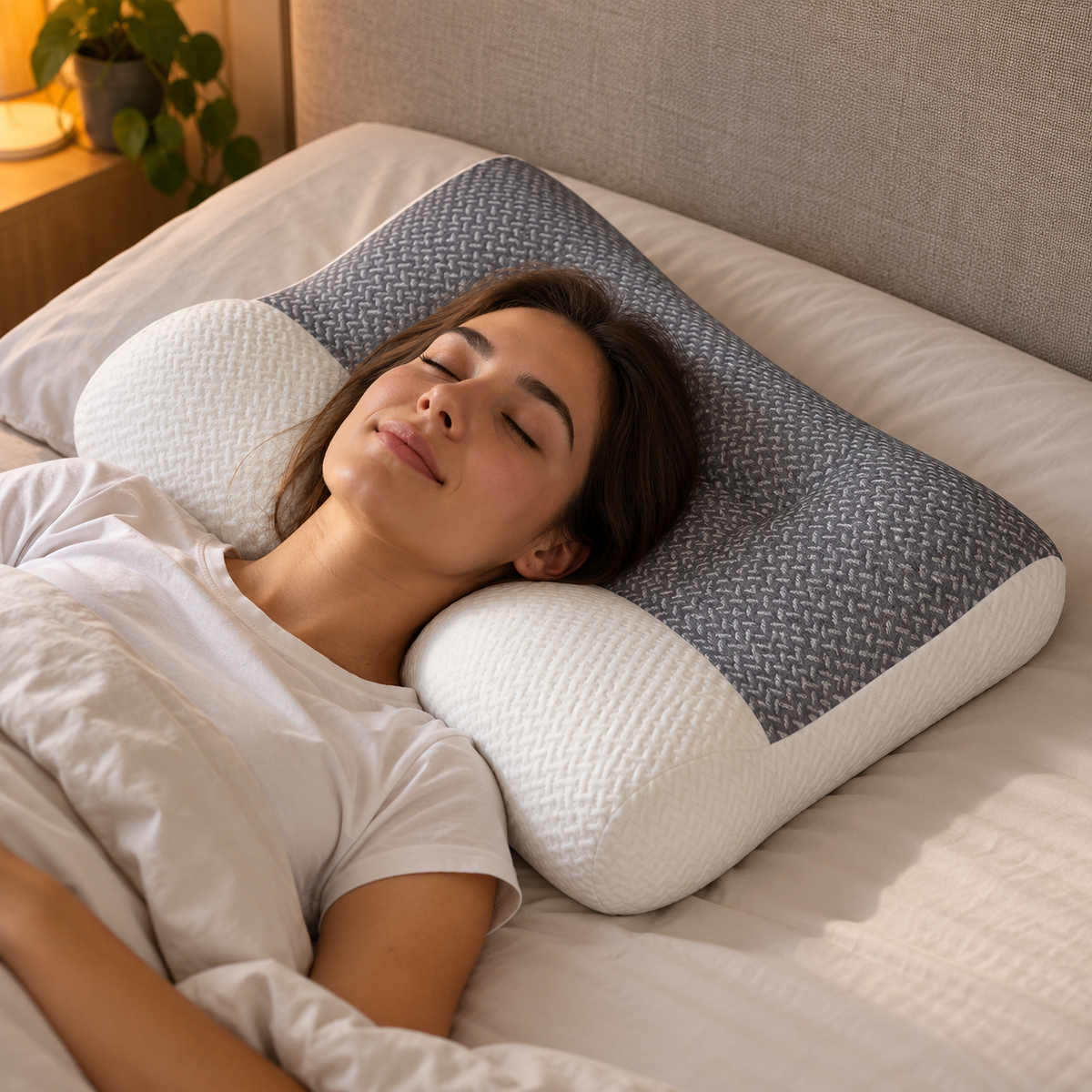 Orthopedic Cervical Neck Sleeping Pillow