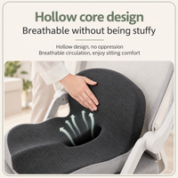 Memory Foam Backrest Seat Cushion