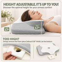 Ergonomic Butterfly Memory Foam Pillow