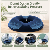 Memory Foam Circular Seat Cushion