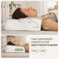 Ergonomic Contour Cervical Neck Pillow