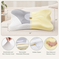 Ergonomic Contour Cervical Neck Pillow