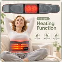 Heated Lower Back Massage Brace