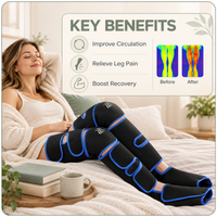 Heated Leg Massager with Air Compression