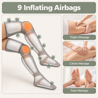 Heated Leg Massager with Air Compression