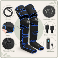 Heated Leg Massager with Air Compression