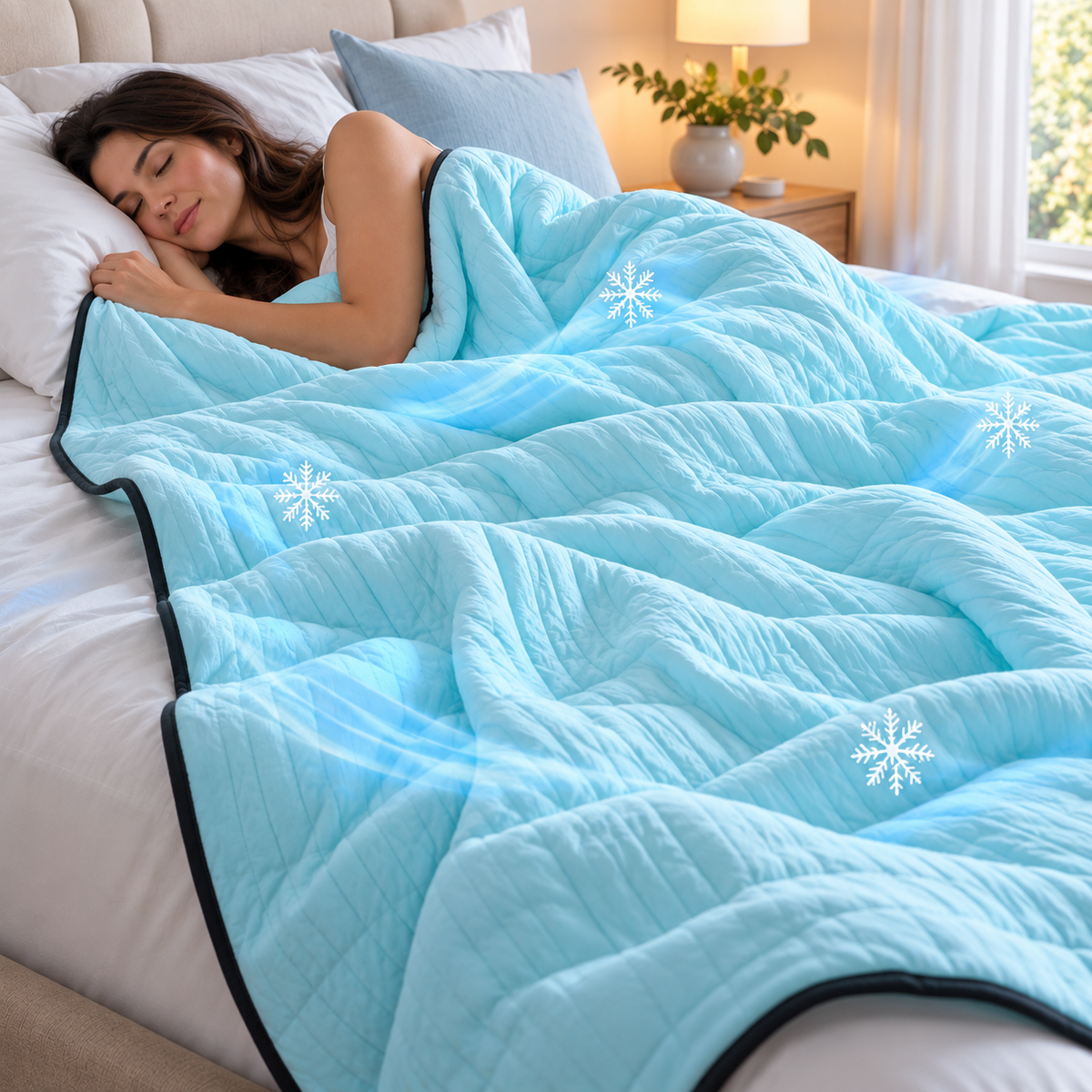 Ice Cooling Calming Blanket for Summer