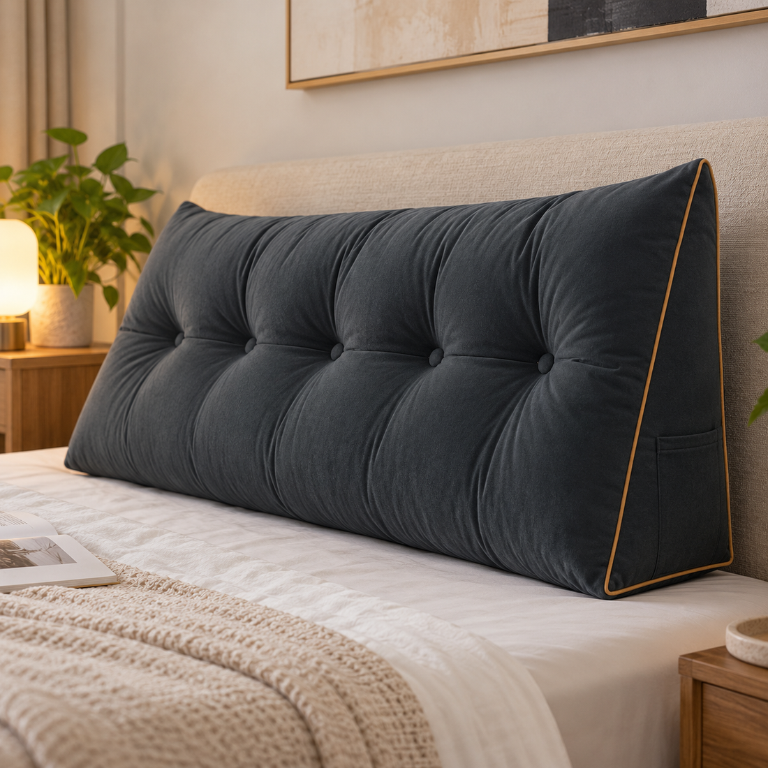 Chic Bed Wedge Support Pillow