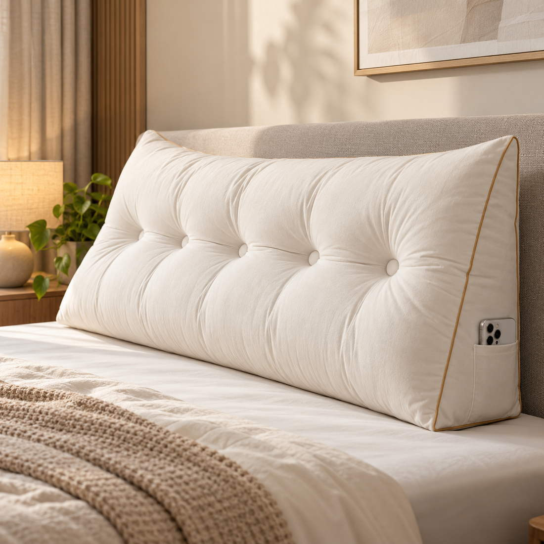 Chic Bed Wedge Support Pillow