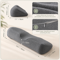 Memory Foam Cervical Neck Bolster Pillow
