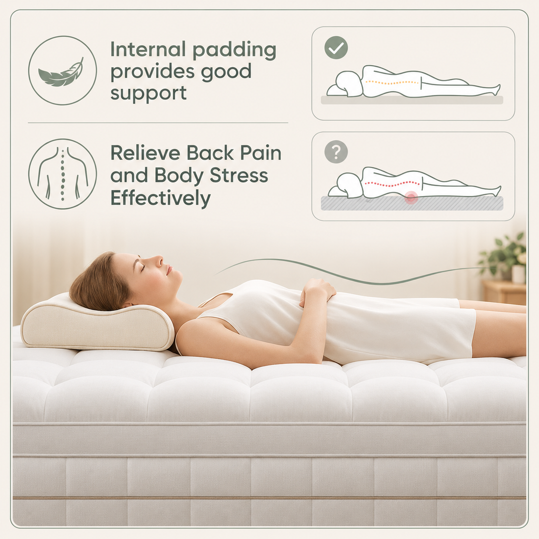 Cooling Calming Mattress Topper Pad