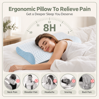 Cooling Cervical Memory Foam Pillow
