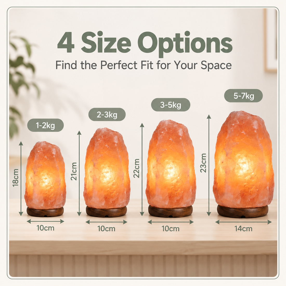 Himalayan Crystal Salt Lamp