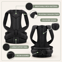 Ergonomic Lumbar Back Support Brace
