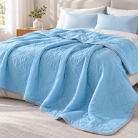 Breathable Cooling Summer Quilt Blanket for Summer