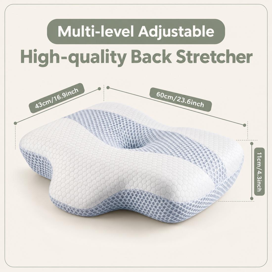 Orthopaedic Cervical Cooling Memory Foam Pillow