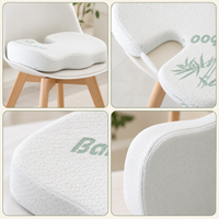 Ergonomic Memory Foam Back Seat Cushion