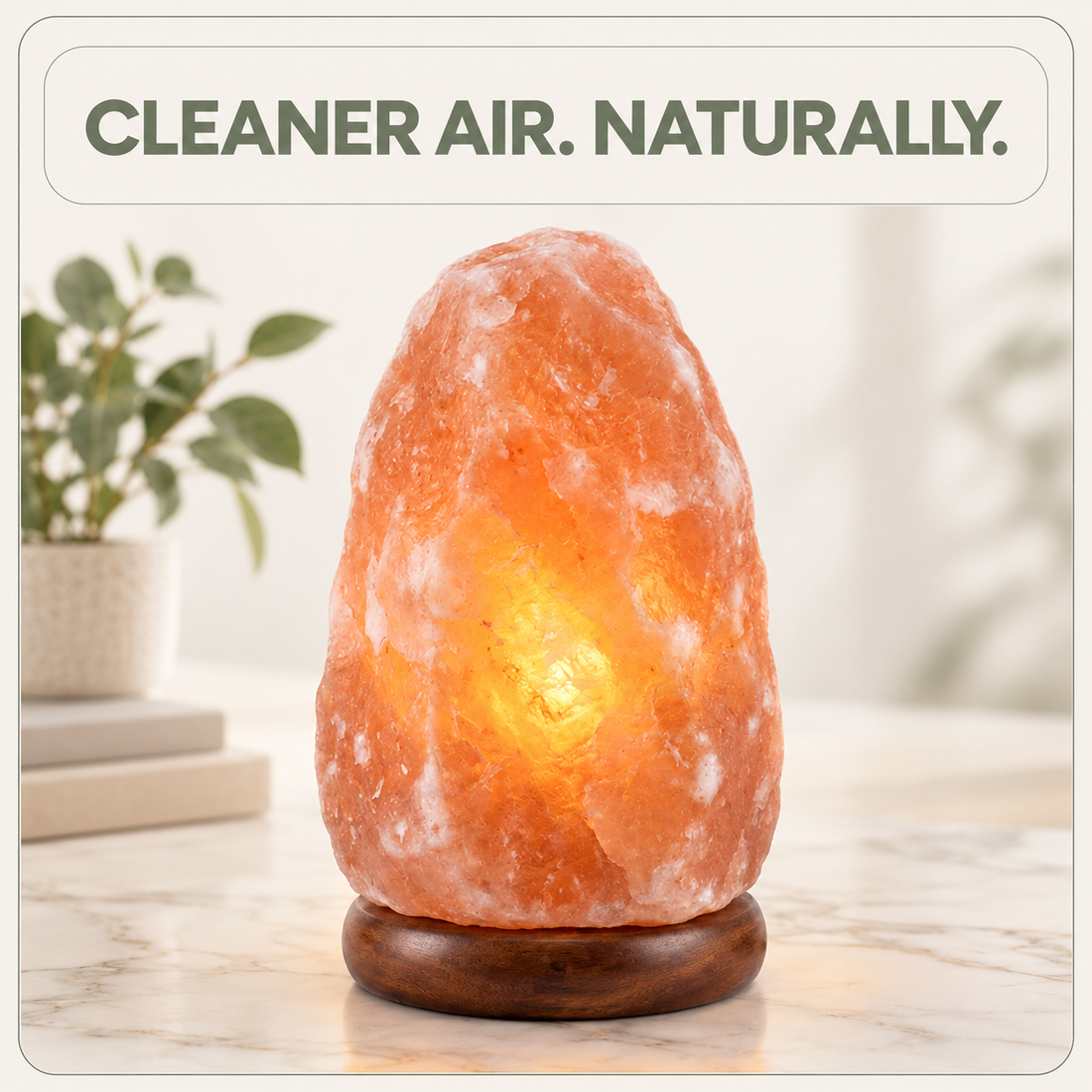 Himalayan Crystal Salt Lamp