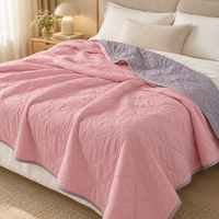 Breathable Cooling Summer Quilt Blanket for Summer