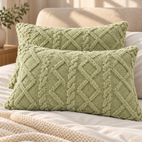2x Ultra Soft Textured Pillowcase Set