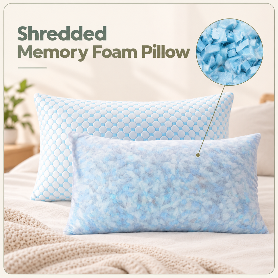 Cooling Gel Infused Sleeping Pillow