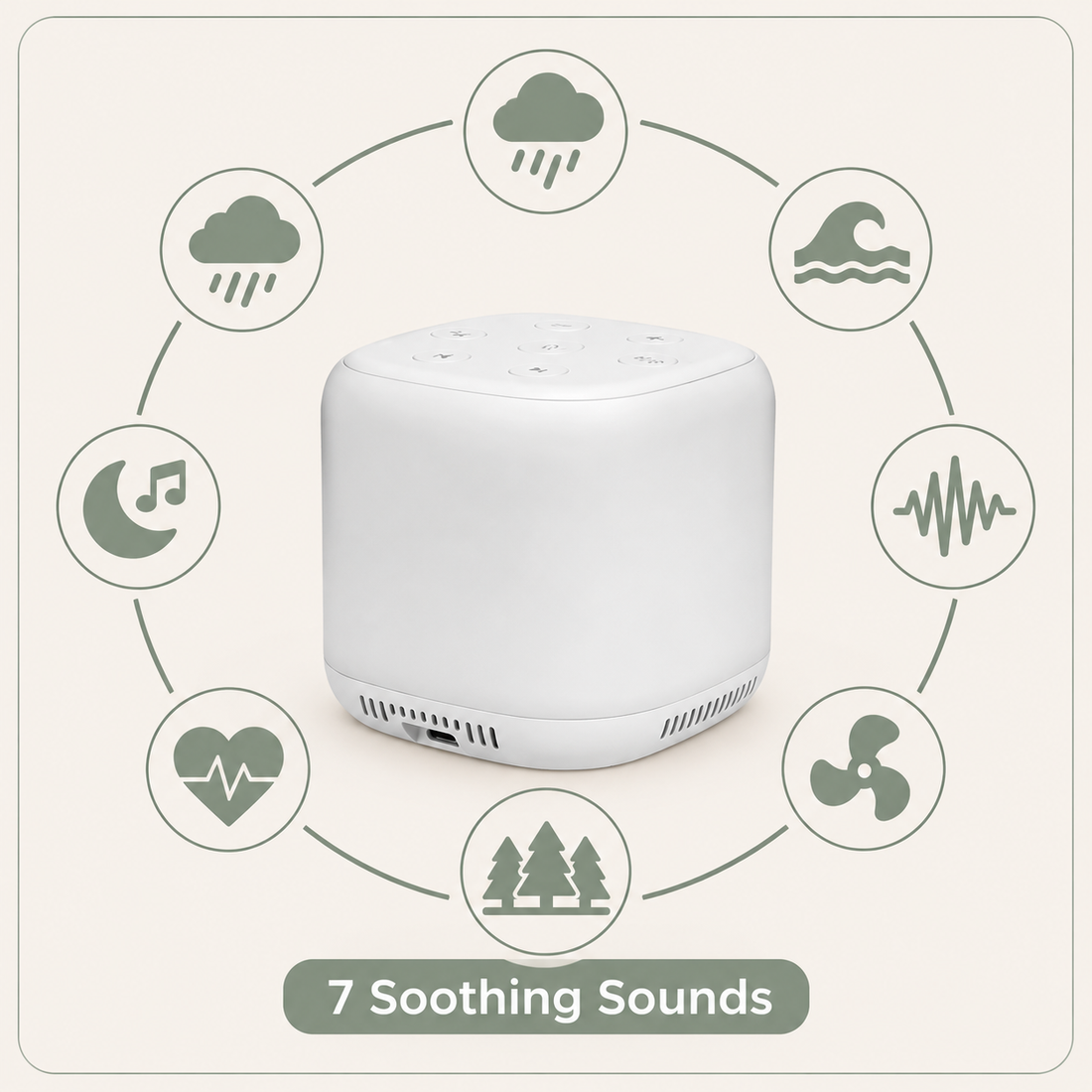 White Noise Sleep Sound Machine