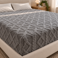 Ultra Soft Textured Fitted Bed Sheet
