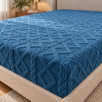 Ultra Soft Textured Fitted Bed Sheet