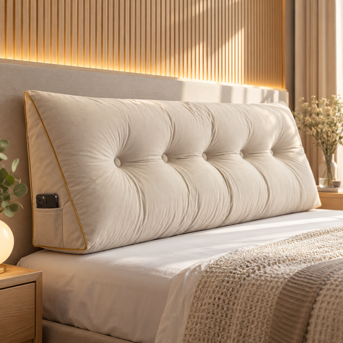 Chic Bed Wedge Support Pillow