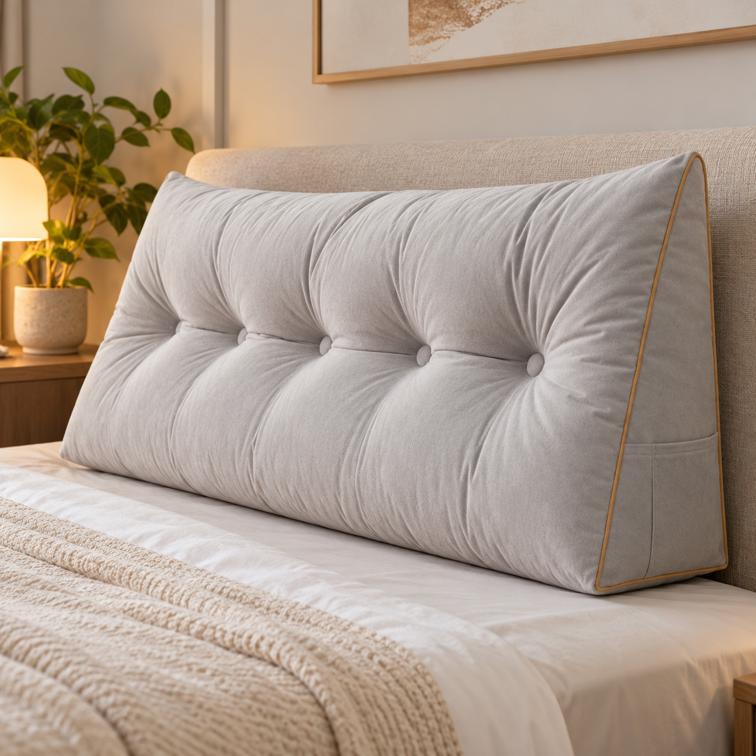 Chic Bed Wedge Support Pillow