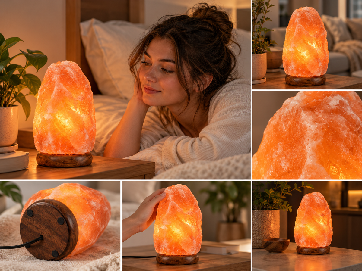 Himalayan Crystal Salt Lamp