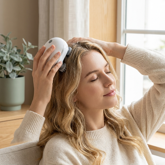 Electric Scalp Massager for Relaxation & Scalp Care